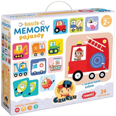 Duuu�e Memory Pojazdy Bright Junior Media