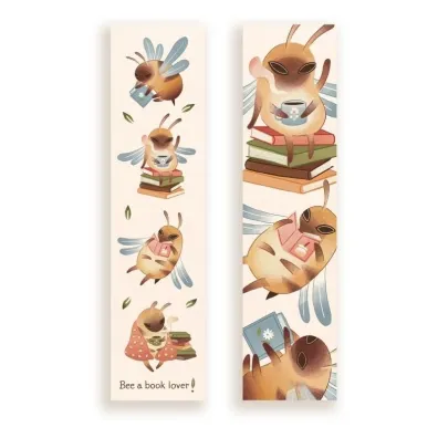 Molom Zak�adka kartonowa - Bee a book lover