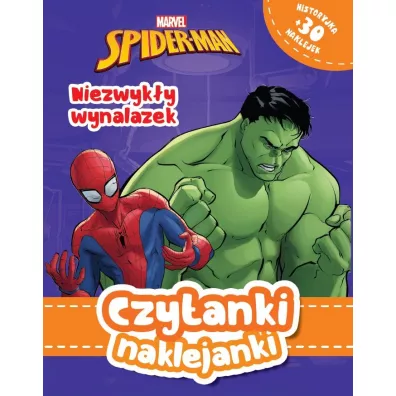 Czytanki naklejanki. Marvel Spider-Man. Niezwy�y wynalazek