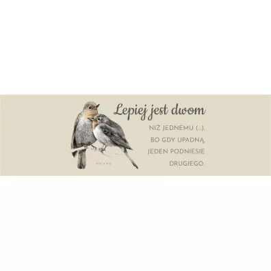 Szaron Zakadka dua Lepiej jest dwom