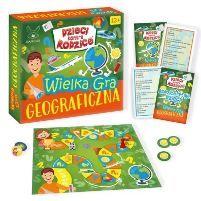 DZIECI KOBTRA RODZICE. WIELKA GRA GEOGRAFICZNA