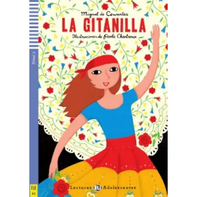 LH La Gitanila ksi��ka + Audio online A2 - Miguel de Cervantes