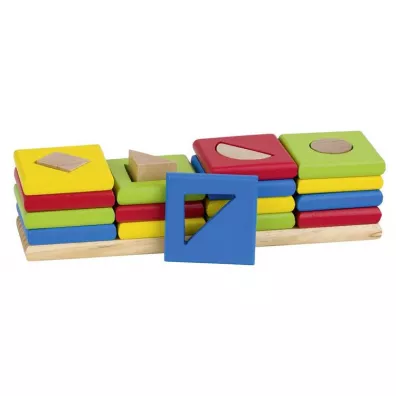 Drewniany sorter 4 ksztaty Goki