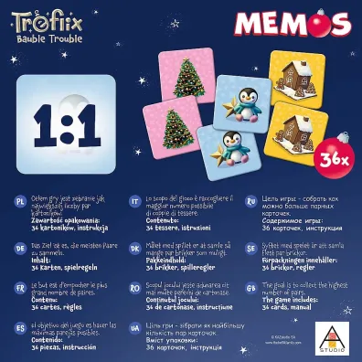Gra memos Rodzina Treflik�w, Trefliki Ratuj� �wi�ta