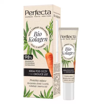 Perfecta Bio Kolagen krem pod oczy i na okolice ust 15 ml