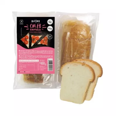 Glutenex Chleb kanapkowy bezglutenowy 400 g