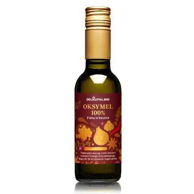 Zakwasownia Oksymel 100 % 3 lata w beczce 250 ml Bio