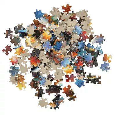 Puzzle 180 el. Planety i ich ksi�yce Castorland