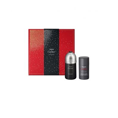 Cartier Pasha Edition Noire Woda toaletowa spray 100ml + Dezodorant w sztyfcie 75ml