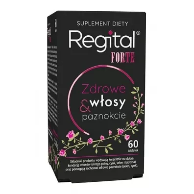 Regital Zdrowe w�osy i paznokcie Suplement diety 60 tab.