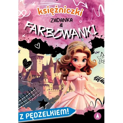 Ksi��ka edu. B5 Kr�lewny. Zadanka & farbowanki  P�DZELEK SKRZAT 980751