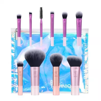 Real Techniques Zestaw Travel Fantasy zestaw mini p�dzli do makija�u twarzy 10 szt.