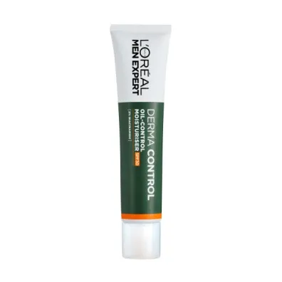 LOreal Paris Men Expert Derma Control Oil-Control Moisturiser nawil�aj�cy krem do twarzy reguluj�cy nadmiar sebum z SPF30 40 ml