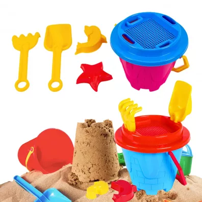 Zestaw do piasku. Zamek MIX, 1 szt Technok