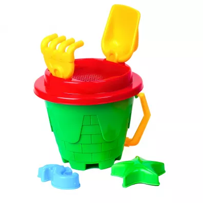 Zestaw do piasku. Zamek MIX, 1 szt Technok