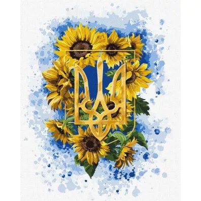 Ideyka Malowanie po numerach. Trjzb soneczny 40 x 50 cm