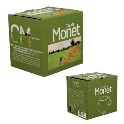 Duo Sp. z o.o. Kubek bary�ka z zaparzaczem Monet Poppy 430 ml