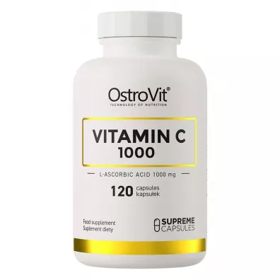 OstroVit Witamina C 1000 mg - suplement diety 120 kaps.