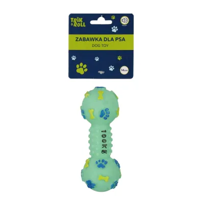 Zabawka dla psa Ko�� z d�wi�kiem 14cm mi�towa TRIK&ROLL 560674