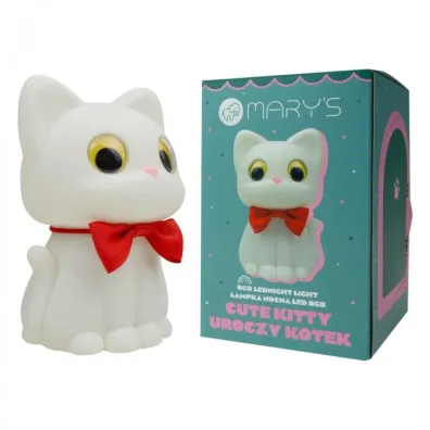 Marys Lampka nocna led Uroczy Kotek