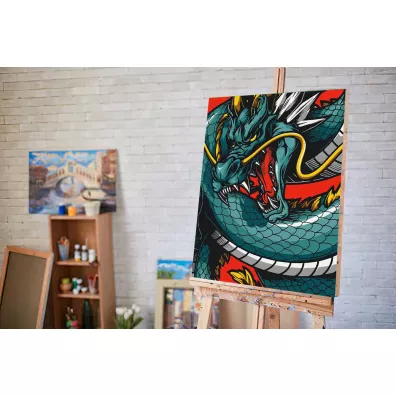 Twoje Hobby Malowanie po numerach - Kr�lewski smok 40x50cm