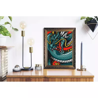 Twoje Hobby Malowanie po numerach - Kr�lewski smok 40x50cm