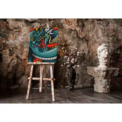 Twoje Hobby Malowanie po numerach - Kr�lewski smok 40x50cm