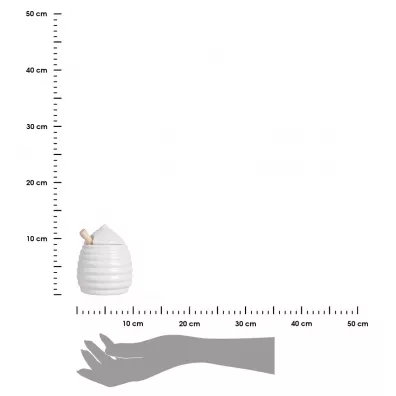 Esschert Design Ceramiczny soik na mid z yeczk