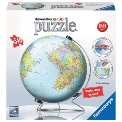 Puzzle 540 el. 3D Globus Ravensburger