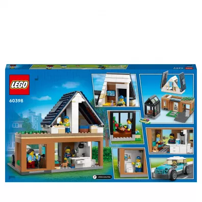 LEGO City Domek rodzinny i samoch�d elektryczny 60398