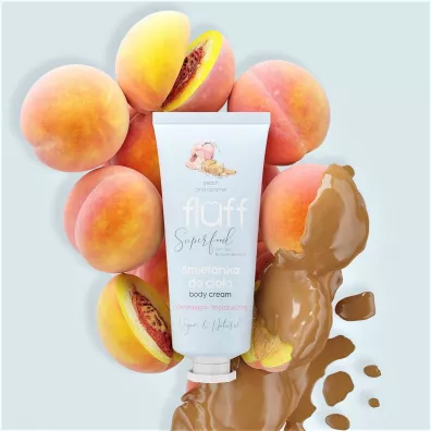 Fluff Balsam - �mietanka do cia�a - brzoskwinia z karmelem 150 ml