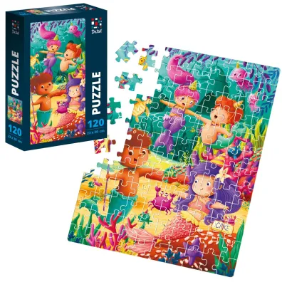 Puzzle 120 el. De.tail. Podwodne przyj�cie Roter Kafer