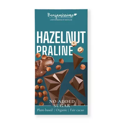 Benjamissimo Czekolada z orzechami laskowymi 60 g Bio