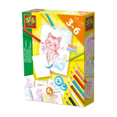 Magiczne karty kolor�w Ses Creative