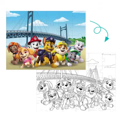 Puzzle 30 el. Paw Patrol 2 in1 Dodo