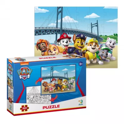 Puzzle 30 el. Paw Patrol 2 in1 Dodo