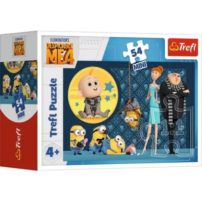 Puzzle mini 54 el. Z Minionkami fajnie jest! 4 Trefl