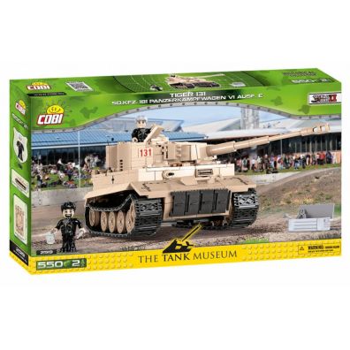 COBI 2519 Historical Collection WWII Tiger I 131 The Tank Museum 550kl