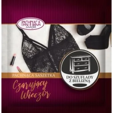 Pachn�ca Szafa Pachn�ca saszetka do szuflady z bielizn� Czaruj�cy Wiecz�r 5.5 g
