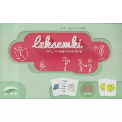 Leksemki. Karty rozwijaj�ce mow� i j�zyk - Agnieszka Bala
