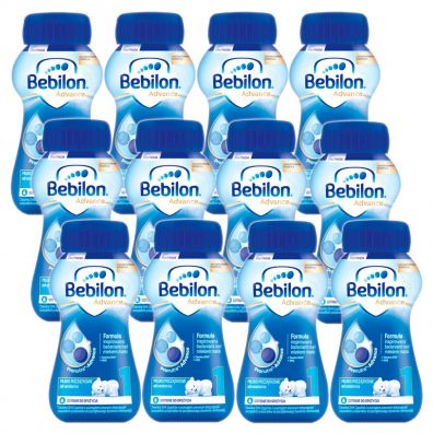 Bebilon 1 Pronutra-Advance Mleko pocztkowe od urodzenia Zestaw 12 x 200 ml
