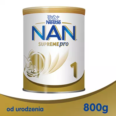 Nestle Nan Supremepro 1 HM-O Mleko pocz�tkowe dla niemowl�t od urodzenia 800 g