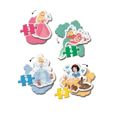 Moje pierwsze puzzle - Ksi�niczki Clementoni