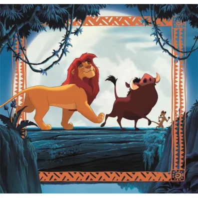 Puzzle 3x48 el. SuperColor. Lion King Clementoni