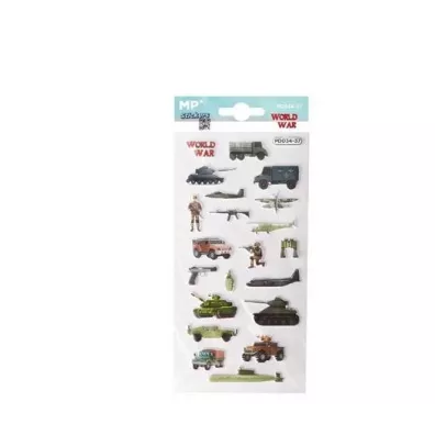 Mp Main Paper Naklejki 3D militaria