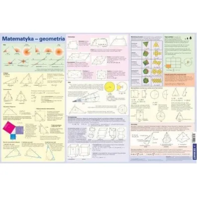 Demart Podk�adka na biurko Wzory matematyczne Geometria
