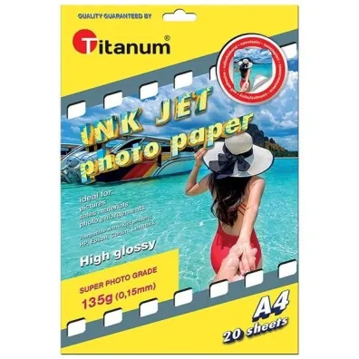 Titanum Papier A4 fotograficzny do drukarek