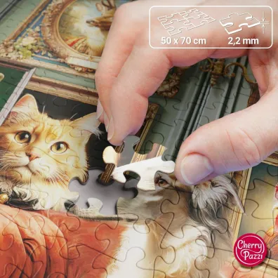 Puzzle 1000 CherryPazzi The Aristocratic Menagerie�31377