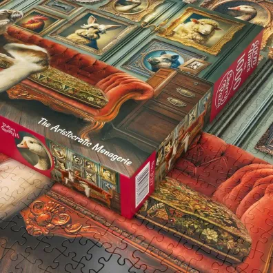 Puzzle 1000 CherryPazzi The Aristocratic Menagerie�31377