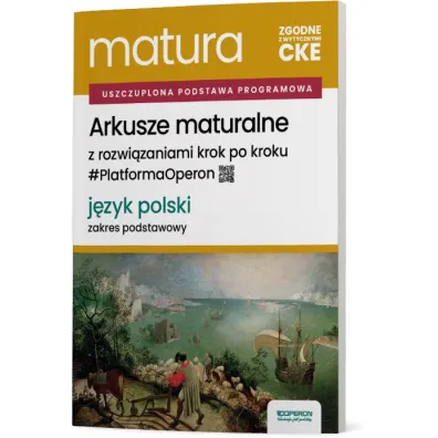 Matura 2026. J�zyk polski. Arkusze maturalne z rozwi�zaniami krok po kroku. Zakres podstawowy - Aleksandra Marzec